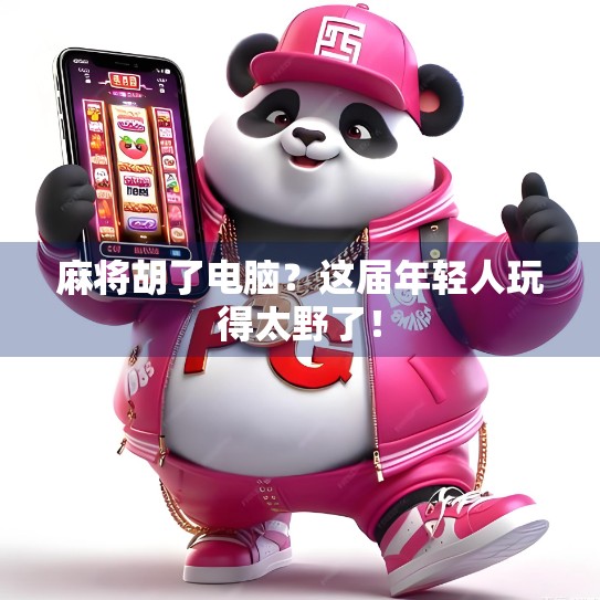 麻将胡了电脑？这届年轻人玩得太野了！