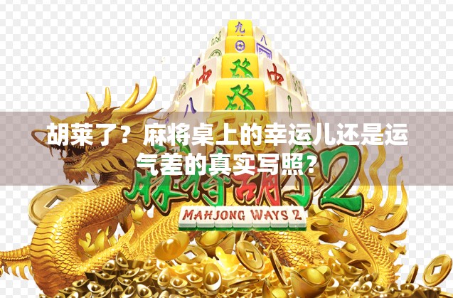 胡莱了？麻将桌上的幸运儿还是运气差的真实写照？
