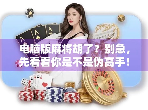 电脑版麻将胡了？别急，先看看你是不是伪高手！