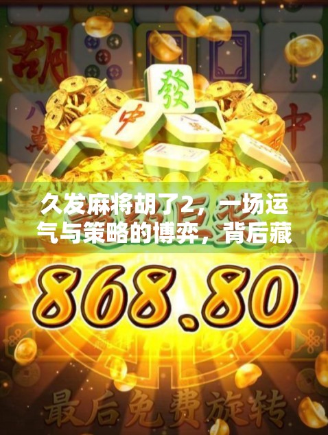 久发麻将胡了2，一场运气与策略的博弈，背后藏着多少你不知道的玄机？