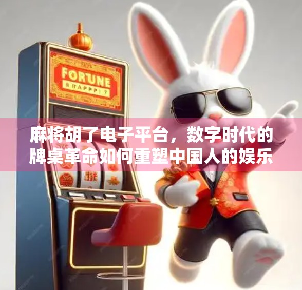 麻将胡了电子平台，数字时代的牌桌革命如何重塑中国人的娱乐方式？