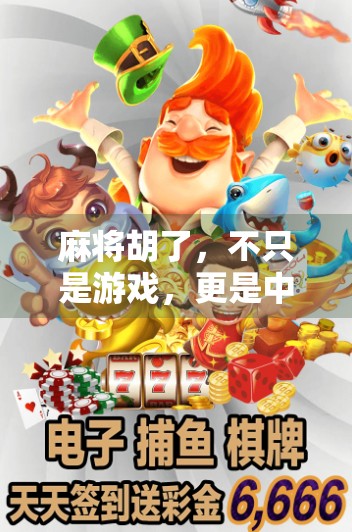 麻将胡了，不只是游戏，更是中国人的社交密码与文化符号